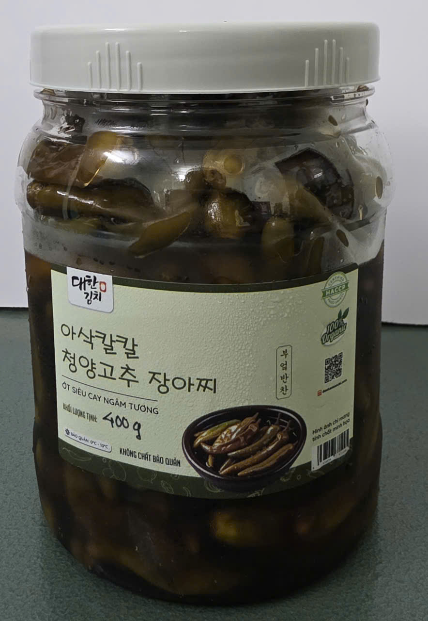 청양고추 짱아치 400g