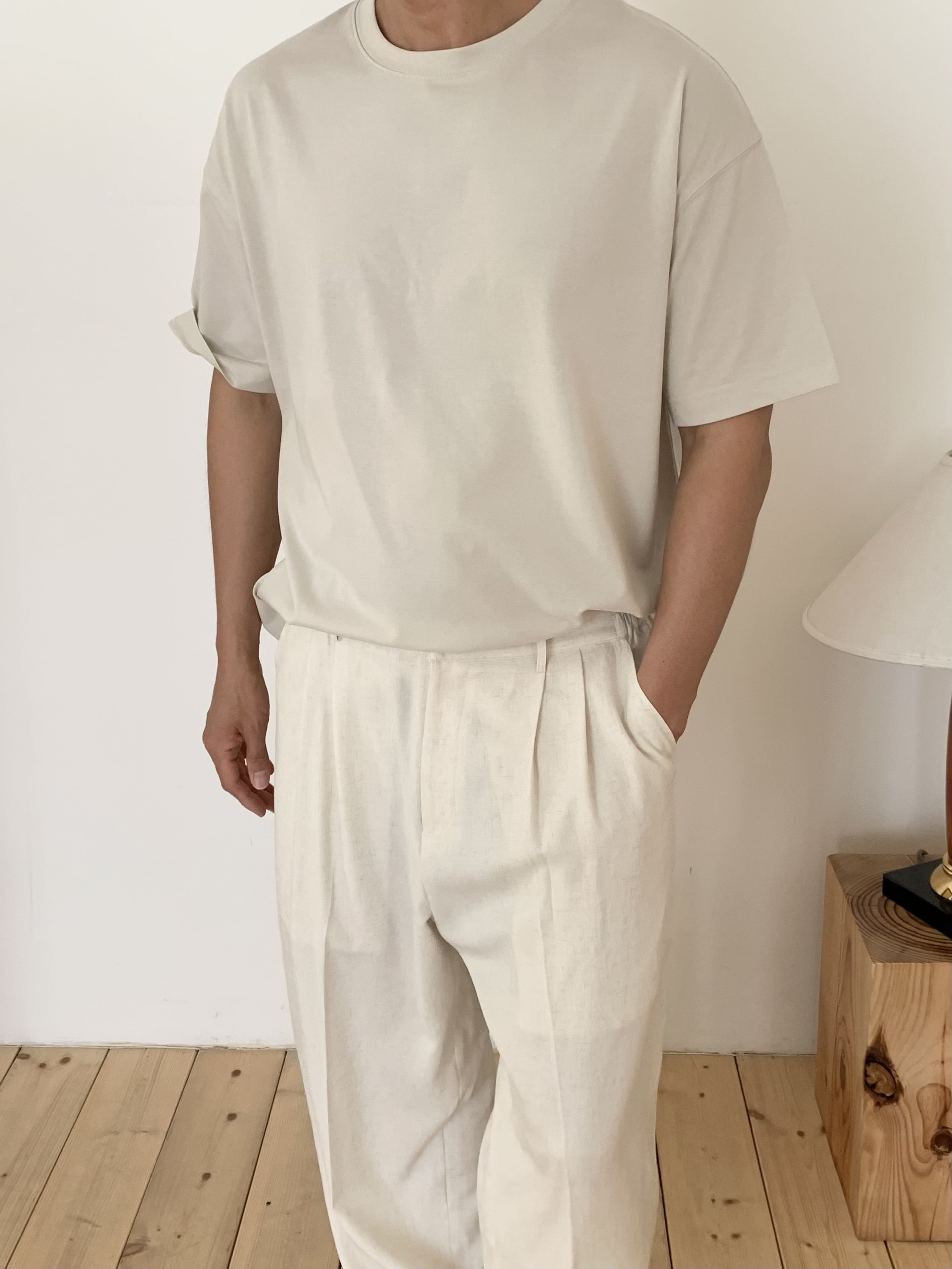 Sage T-shirt (mint beige)