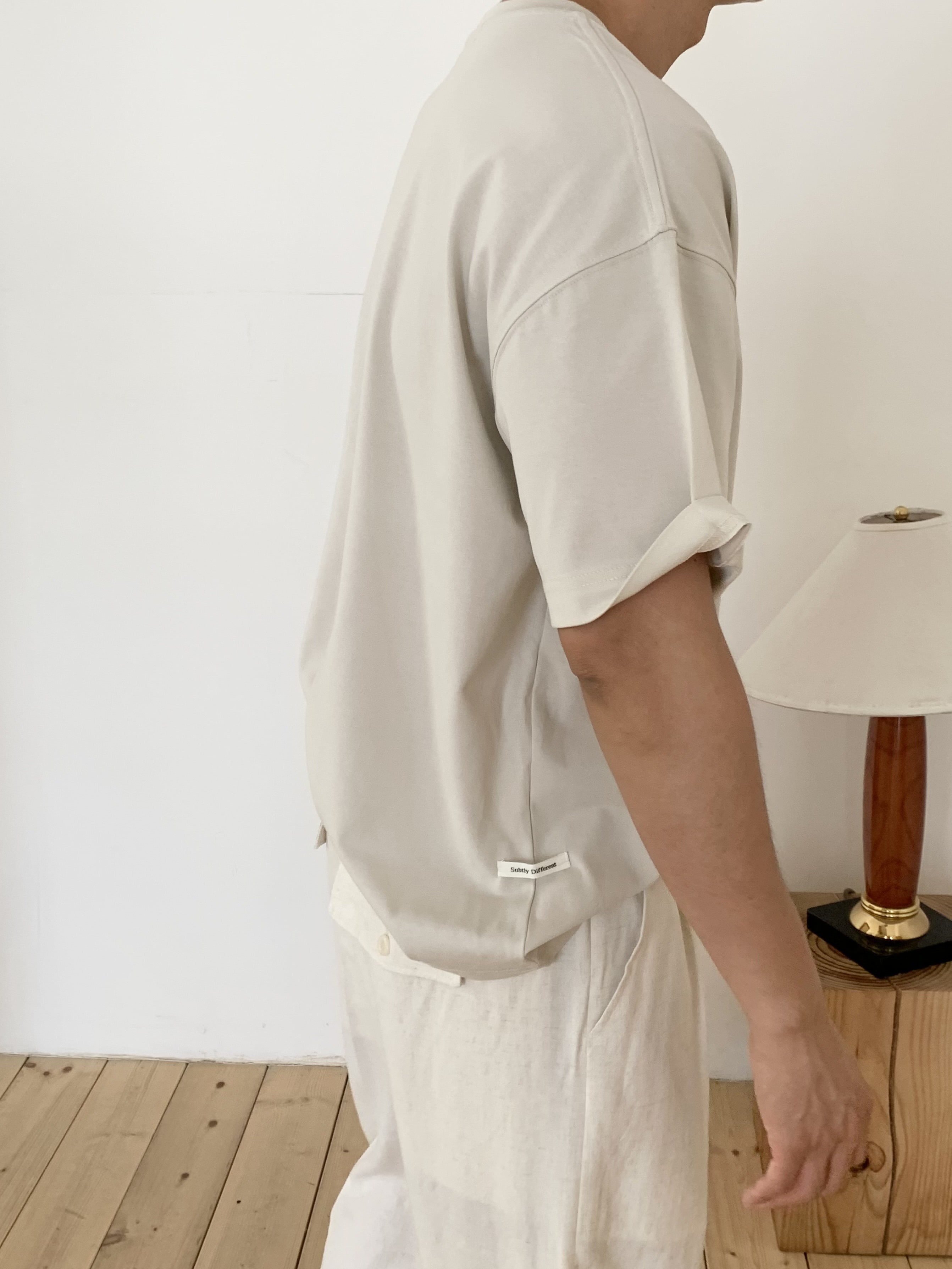 Sage T-shirt (mint beige)