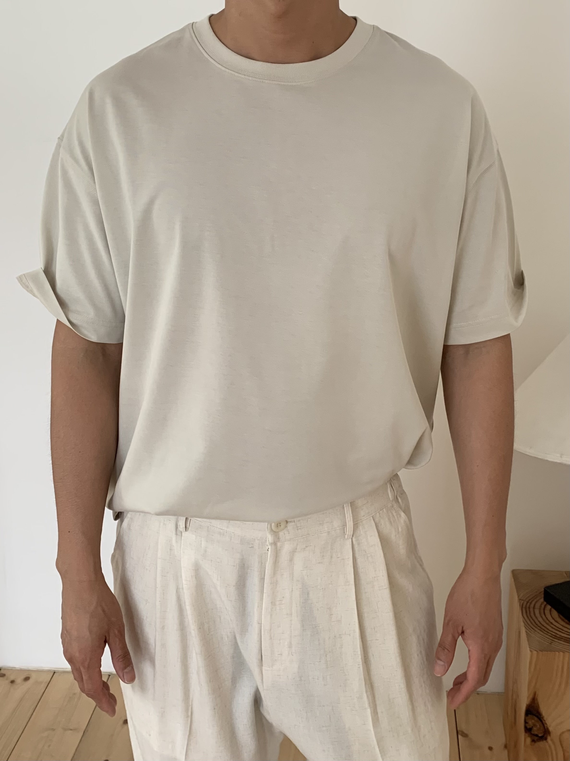 Sage T-shirt (mint beige)
