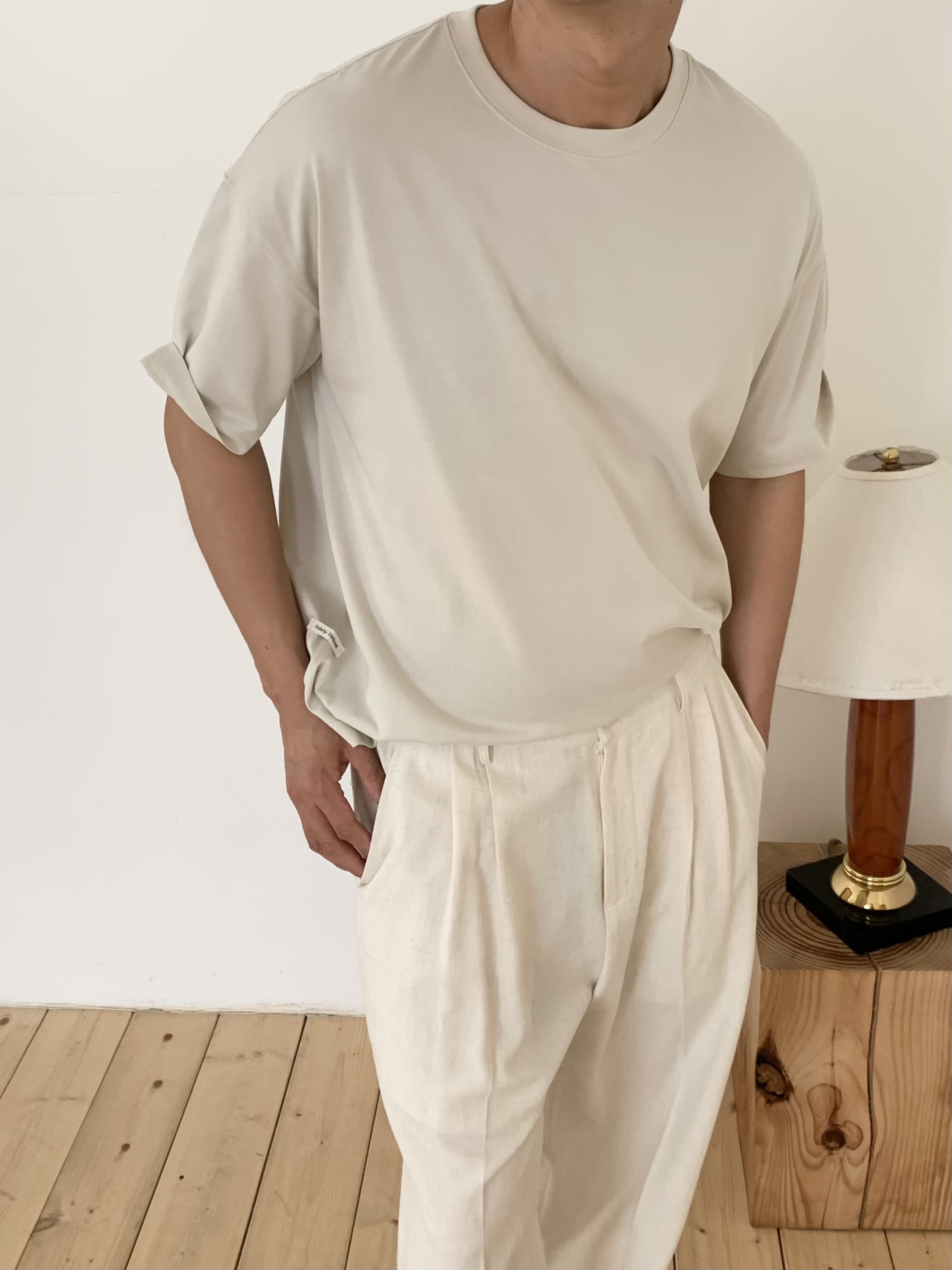 Sage T-shirt (mint beige)