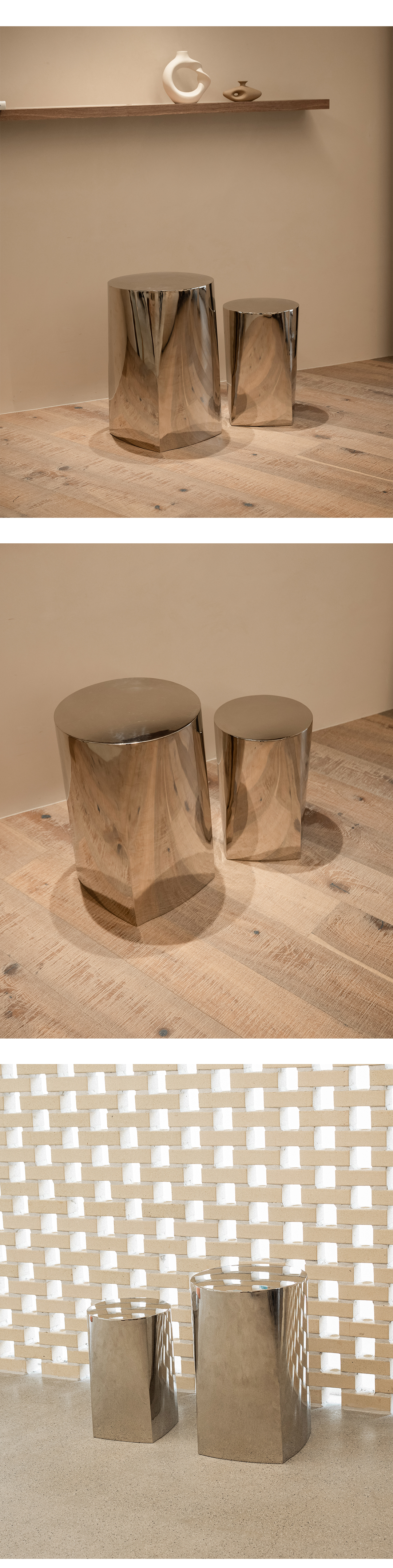 Mercury Stainless Side Table (DDSST31)