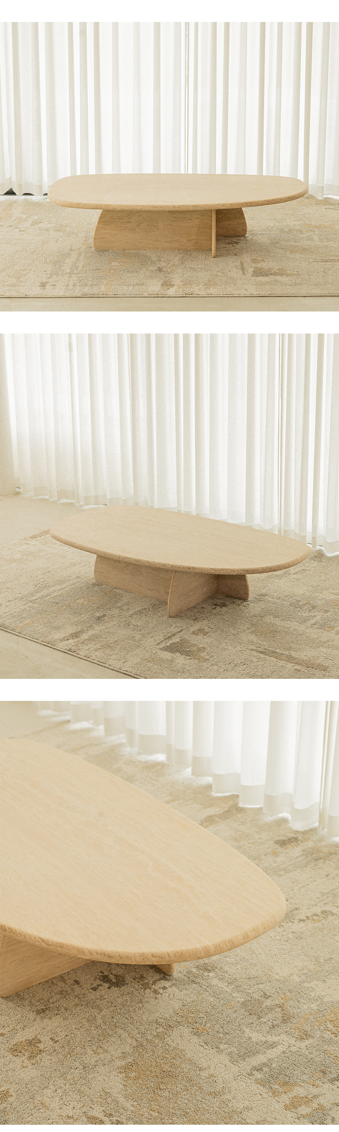 Travertine Coffee Table (DCWCF01)