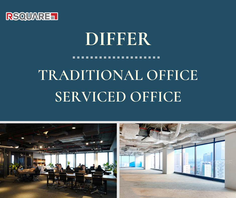 Traditional vs Serviced Office