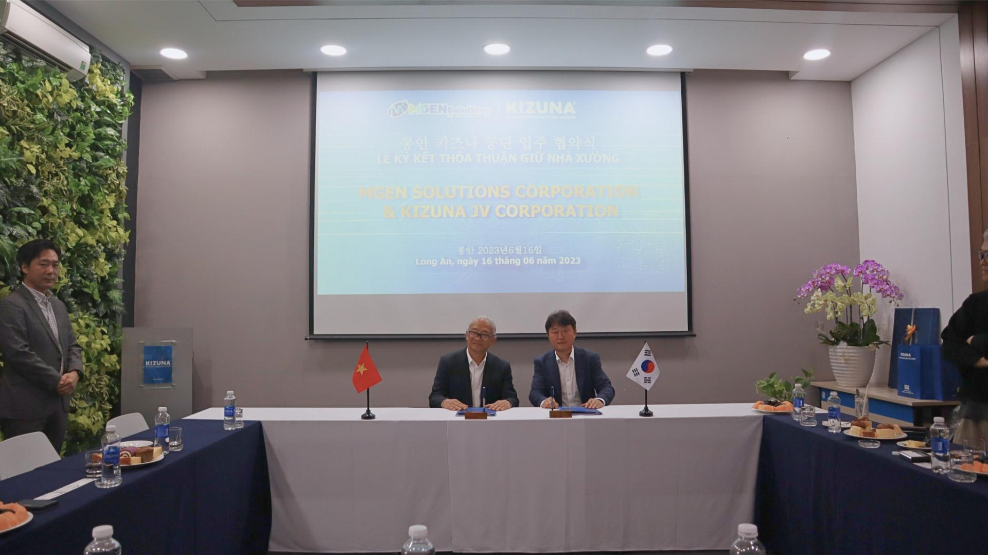 Toàn cảnh buổi lễ ký kết