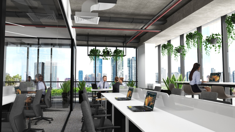 Shared office space