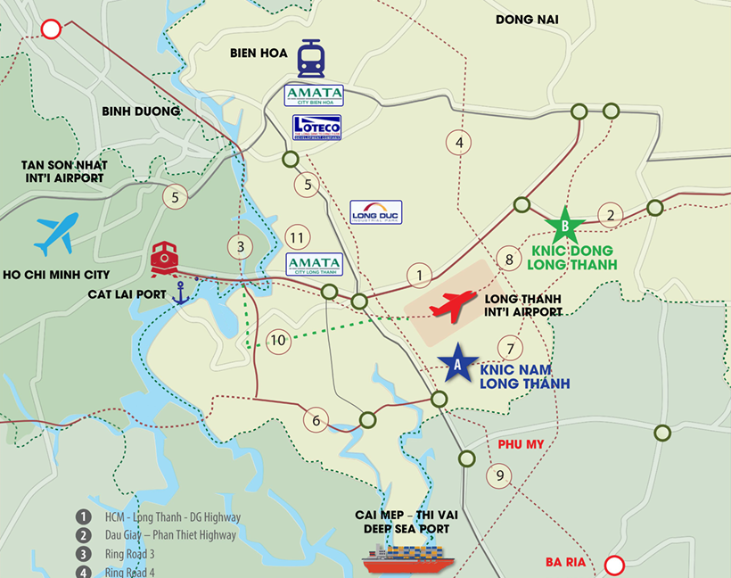 남롱탄 공단 조감도