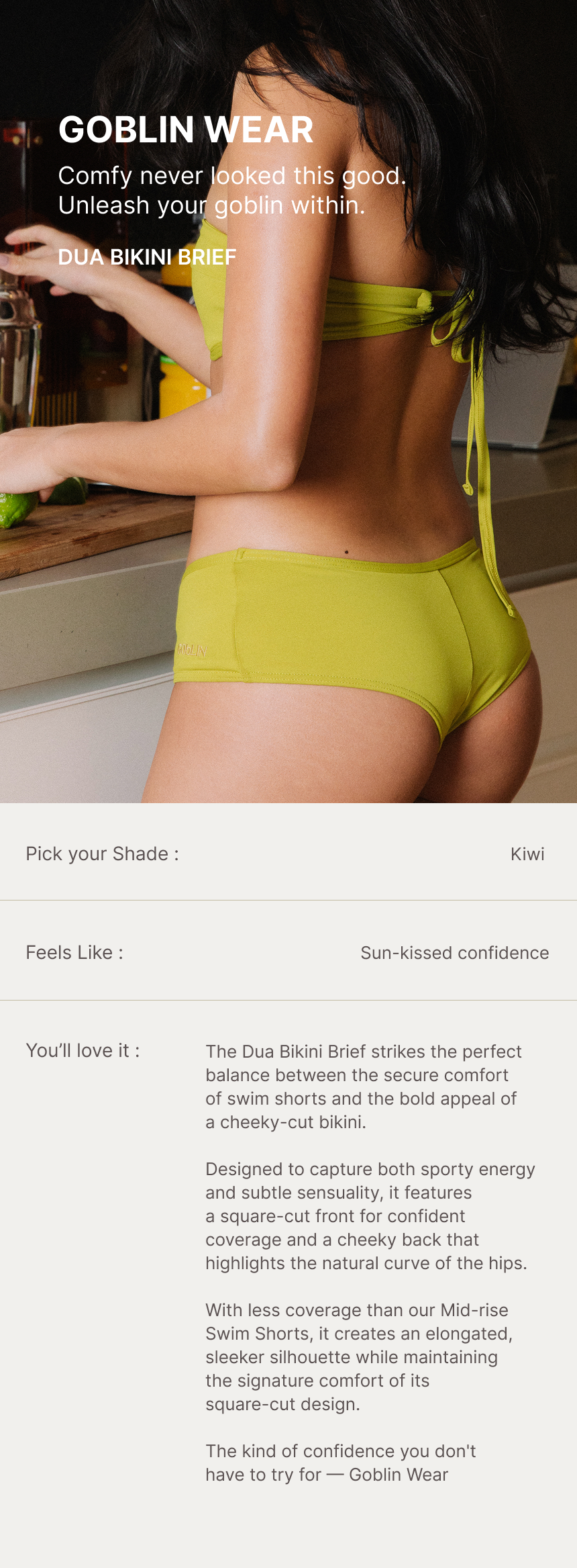 Dua Bikini Brief (Kiwi)