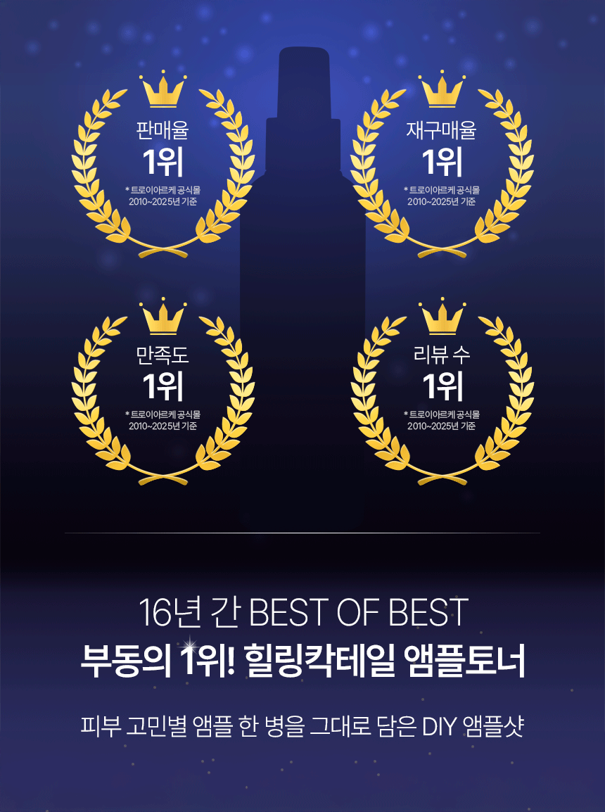 [1+1] 트로이아르케 힐링칵테일 앰플샷