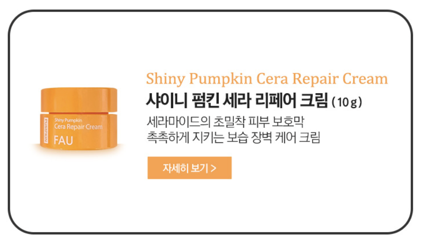 파우 펌킨 웰컴 키트