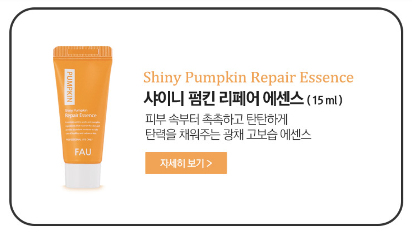 파우 펌킨 웰컴 키트