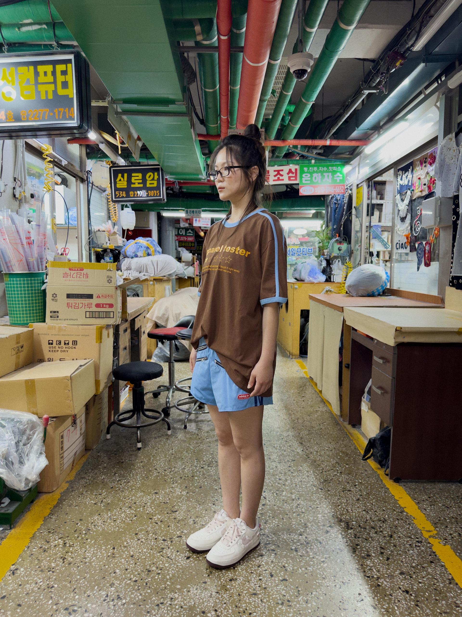 Apparel Tester Binding Tee (BROWN)