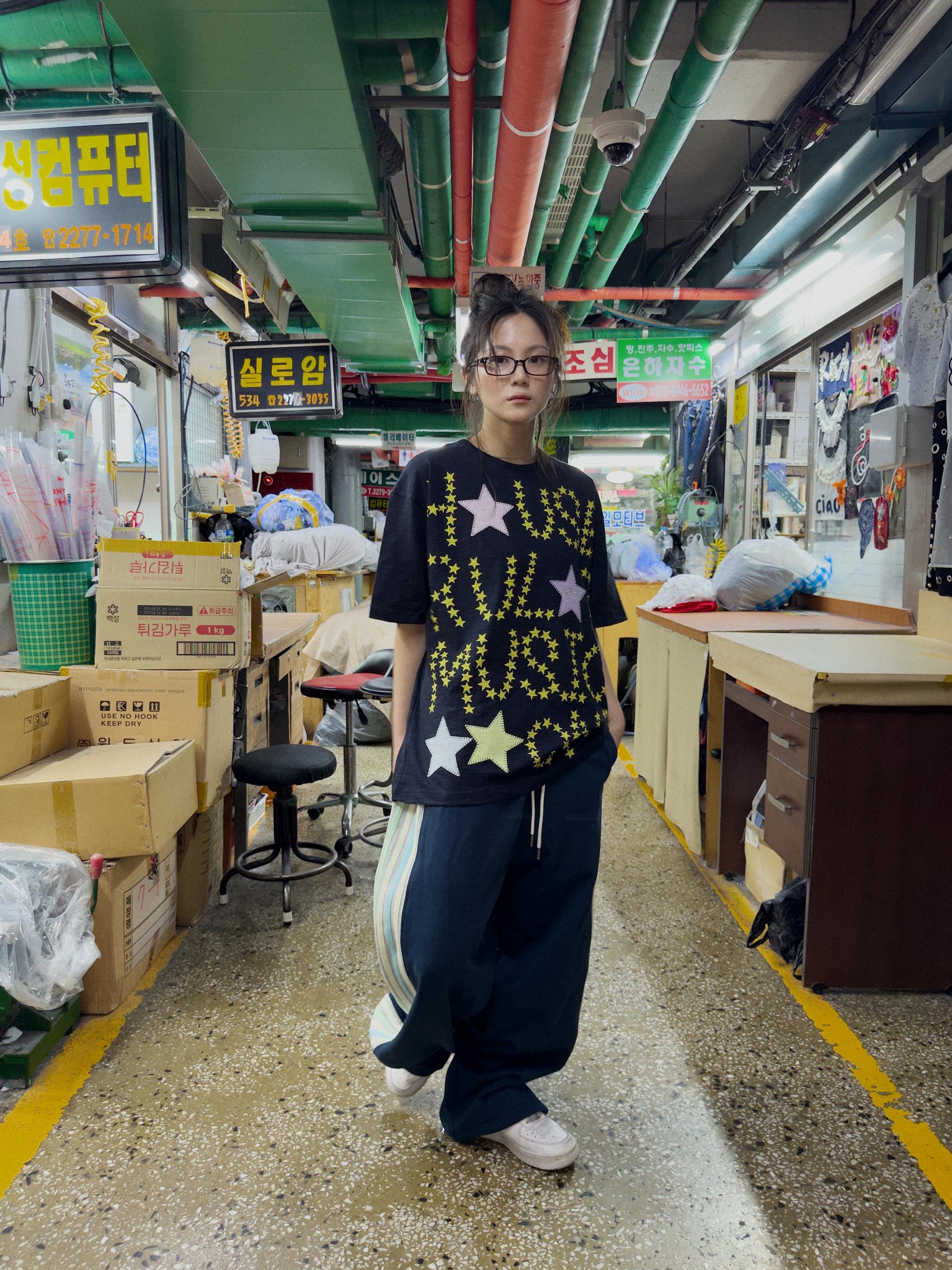 House Rules Star Tee (NAVY)
