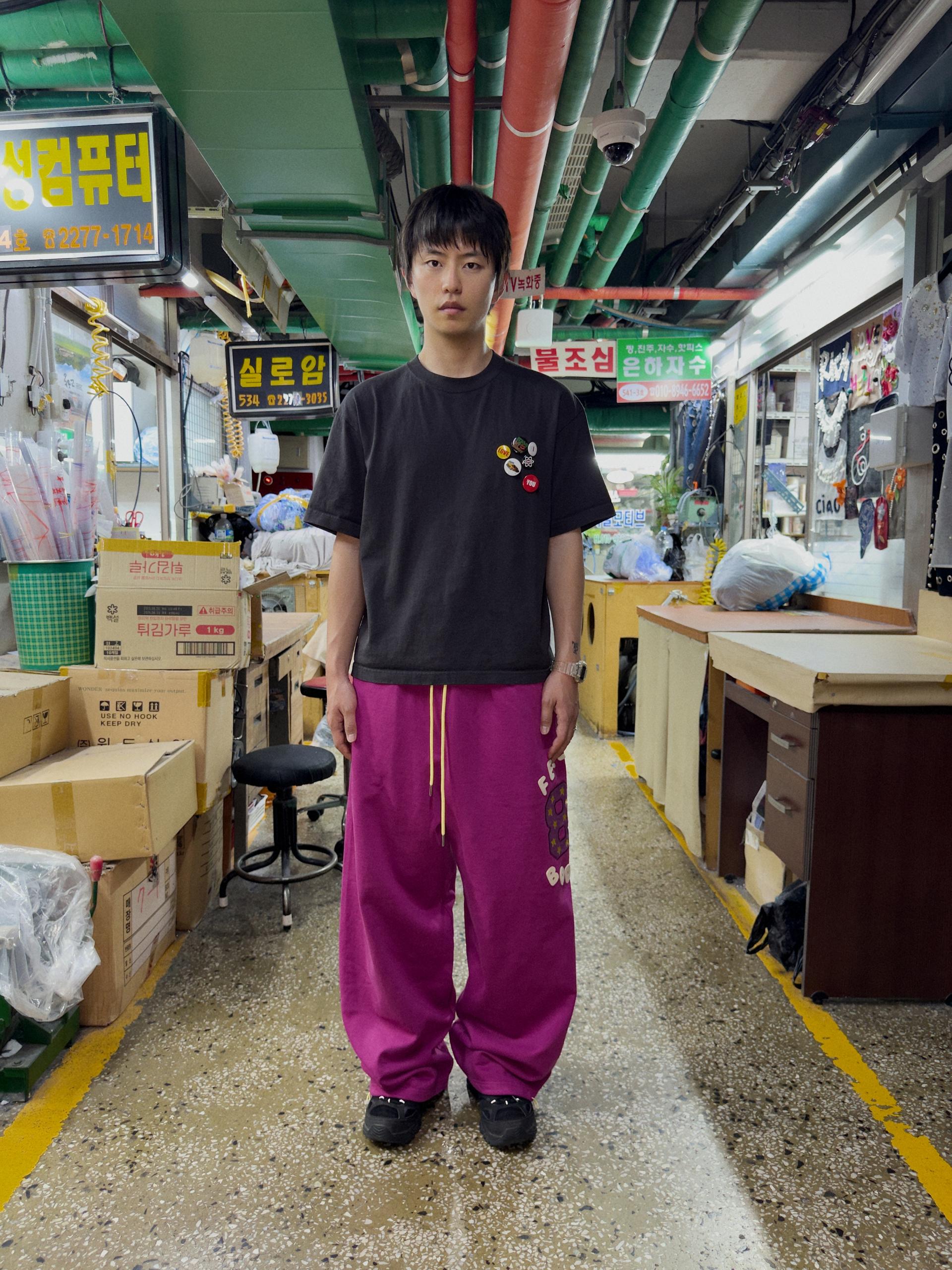 Feel Like 88Body Size Sweatpants (PURPLE)