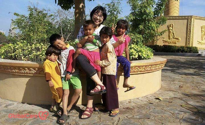 마을 아이들과 함께