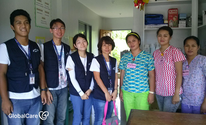 재난위험경감사업 당시 관계자들과 함께