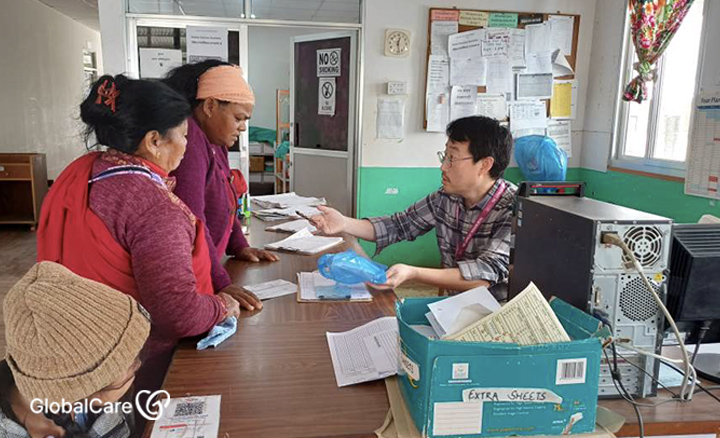 의료비 지원을 위한 환자 상담