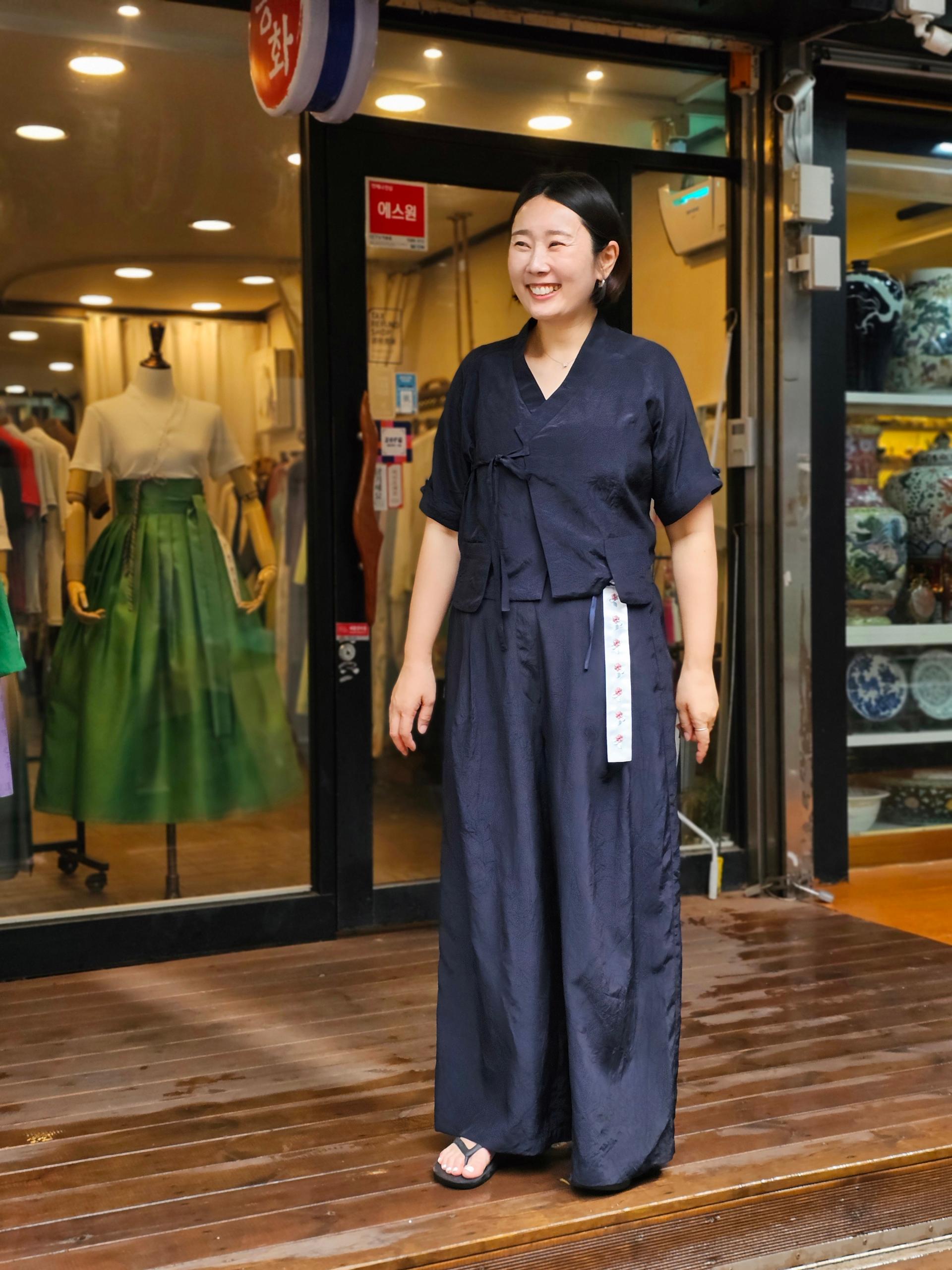 26 New 애착한복 쿨인견재킷+팬츠 세트 ( 20% off )