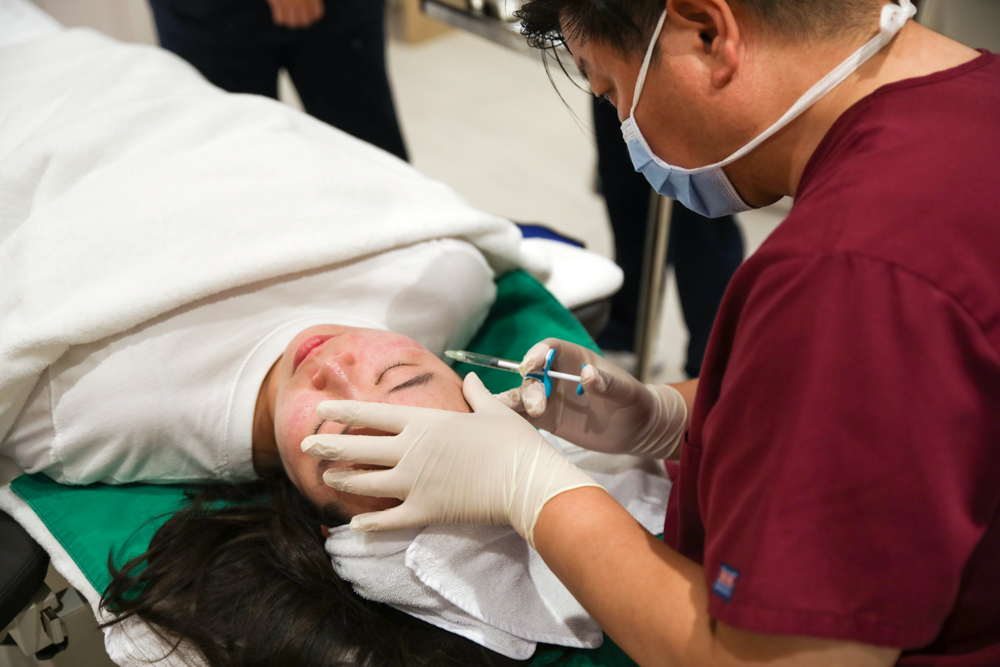 Skinvive treatment setting at Bellemorn Plastic Surgery Clinic