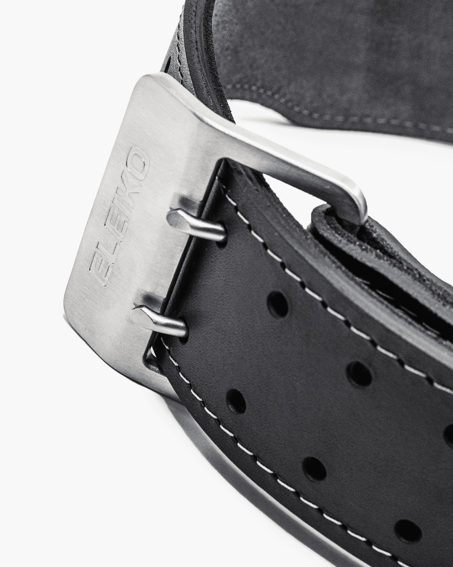 [Eleiko] Weightlifting Leather Belt (Black, S~XL)