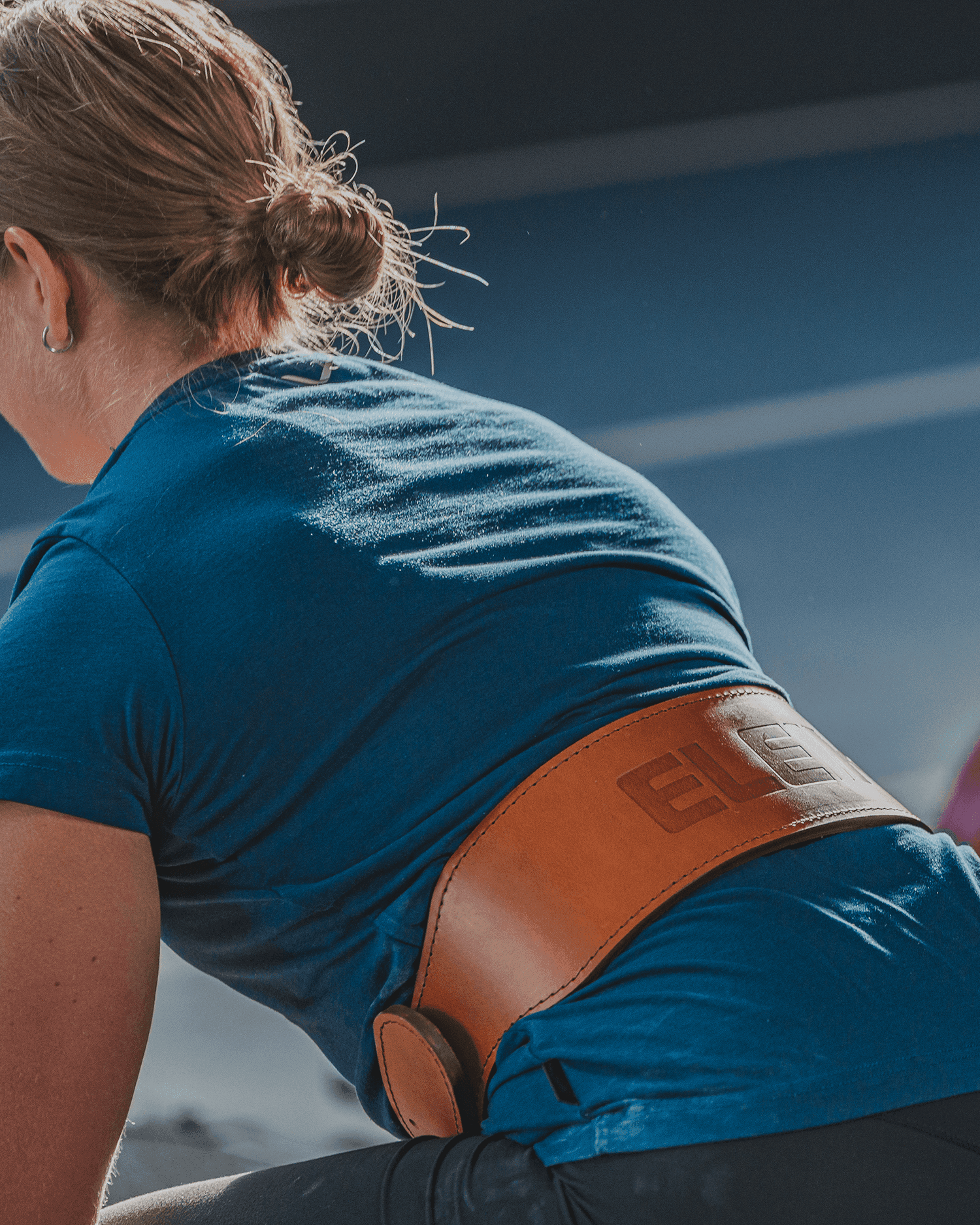 [Eleiko] Weightlifting Leather Belt (Brown, S~XL)