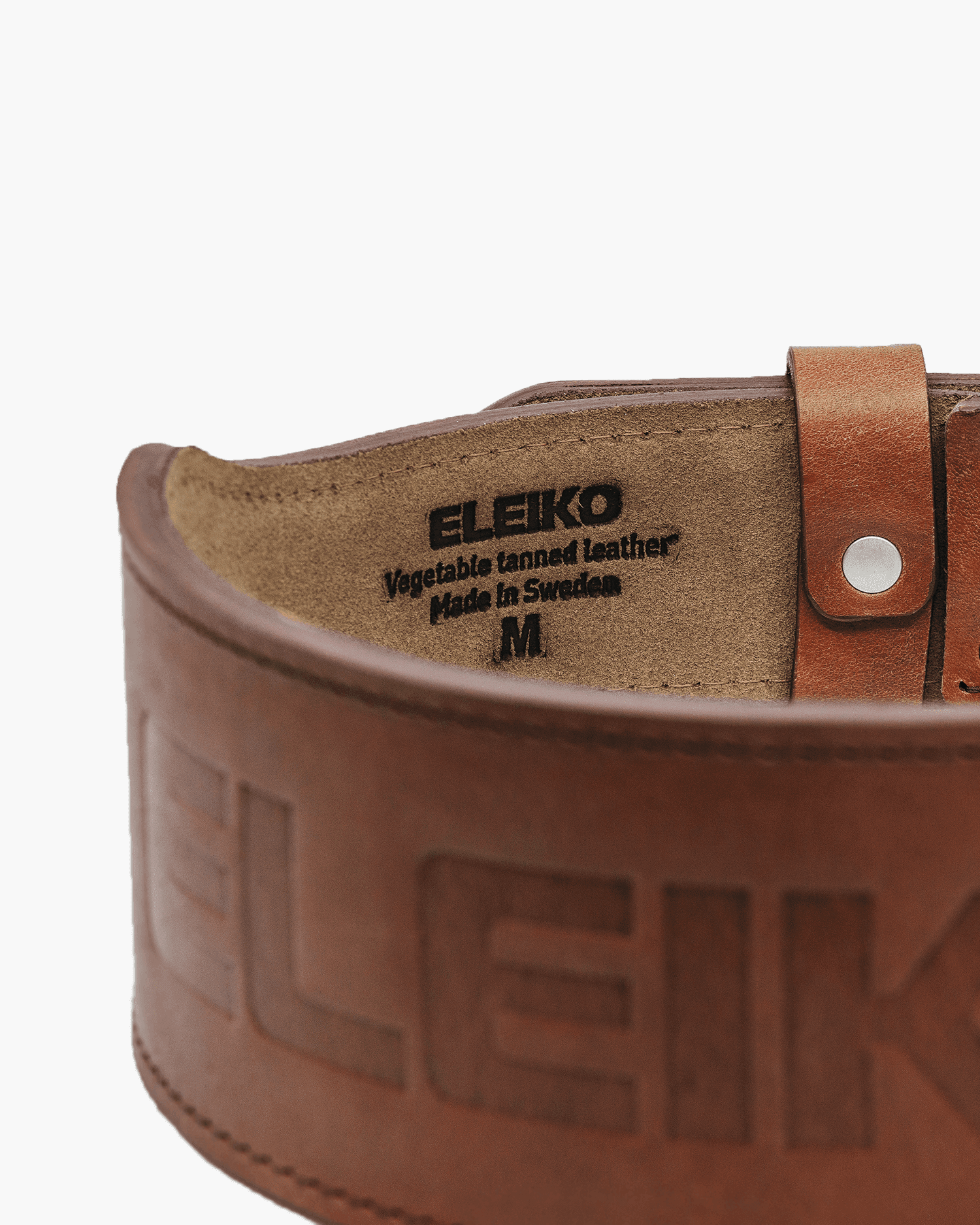 [Eleiko] Weightlifting Leather Belt (Brown, S~XL)