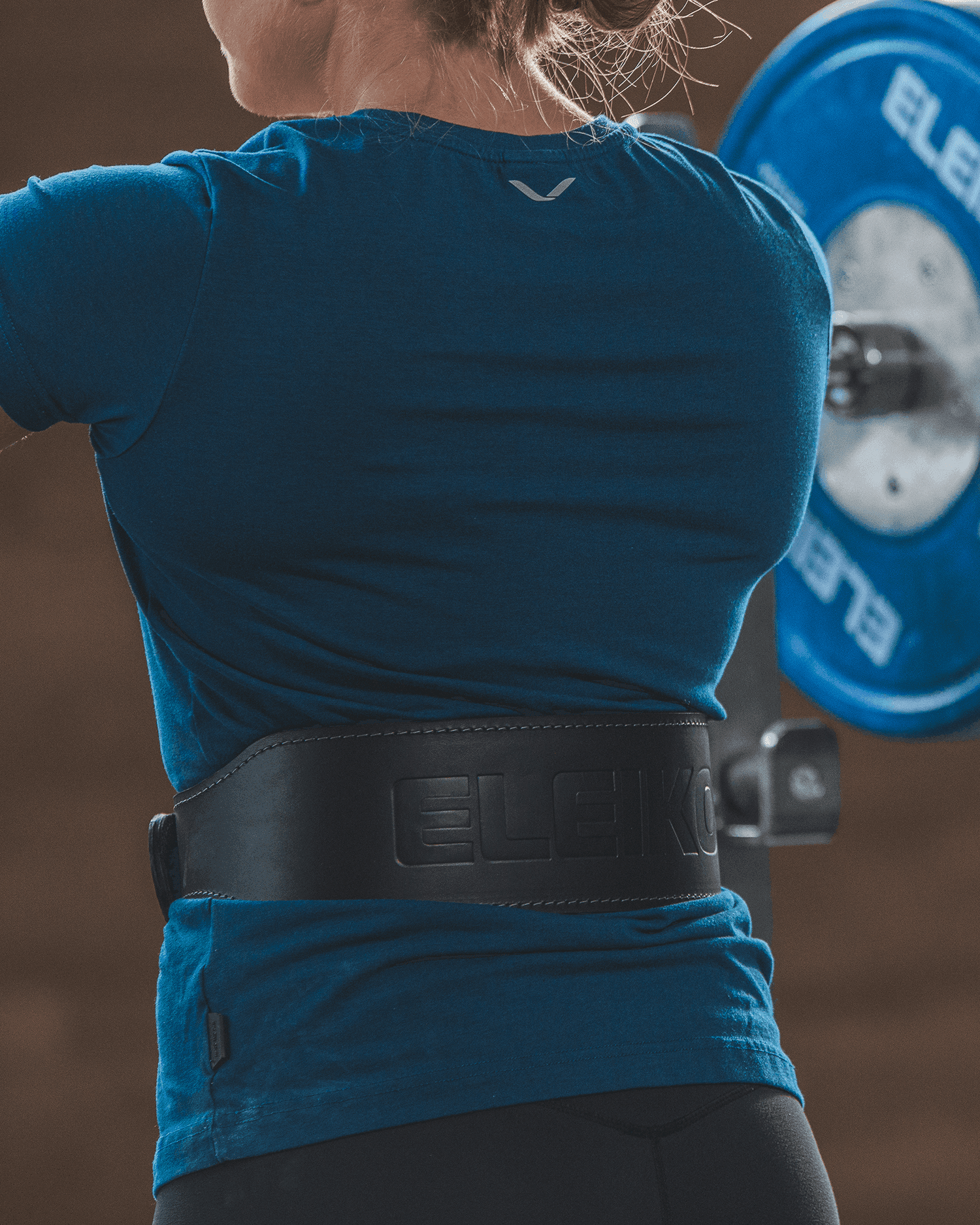 [Eleiko] Weightlifting Leather Belt (Black, S~XL)