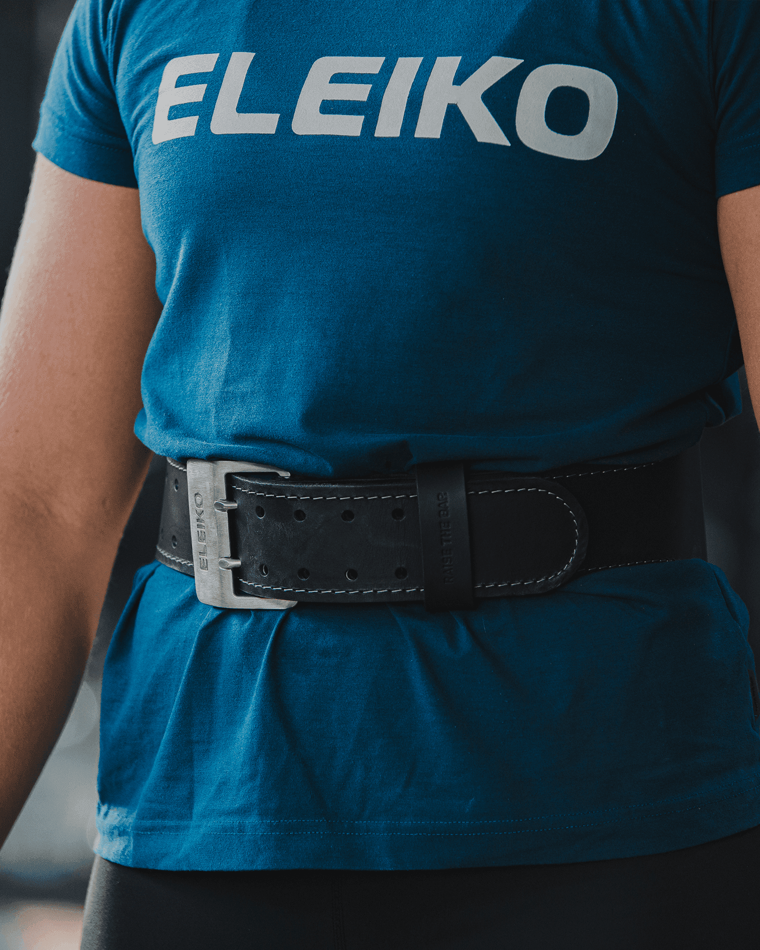 [Eleiko] Weightlifting Leather Belt (Black, S~XL)