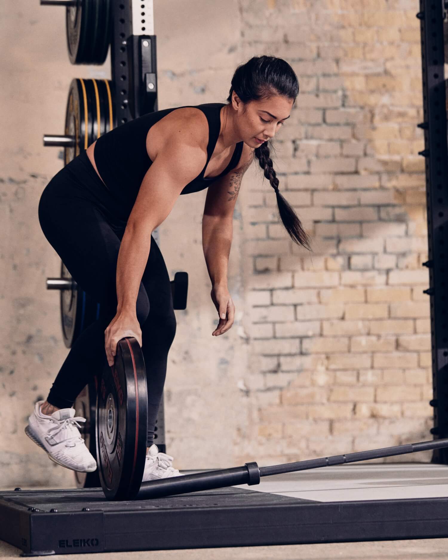 [Eleiko] SVR Insert Platform Prestera Half Rack(small / Black)