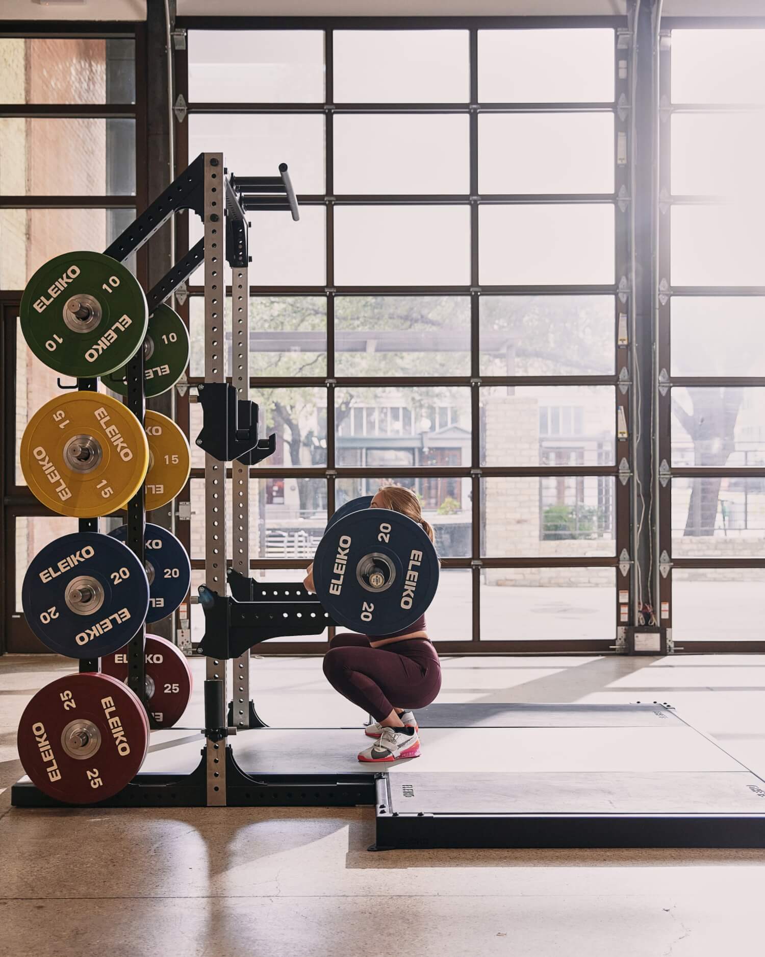 [Eleiko] SVR Insert Platform Prestera Half Rack(small / Black)
