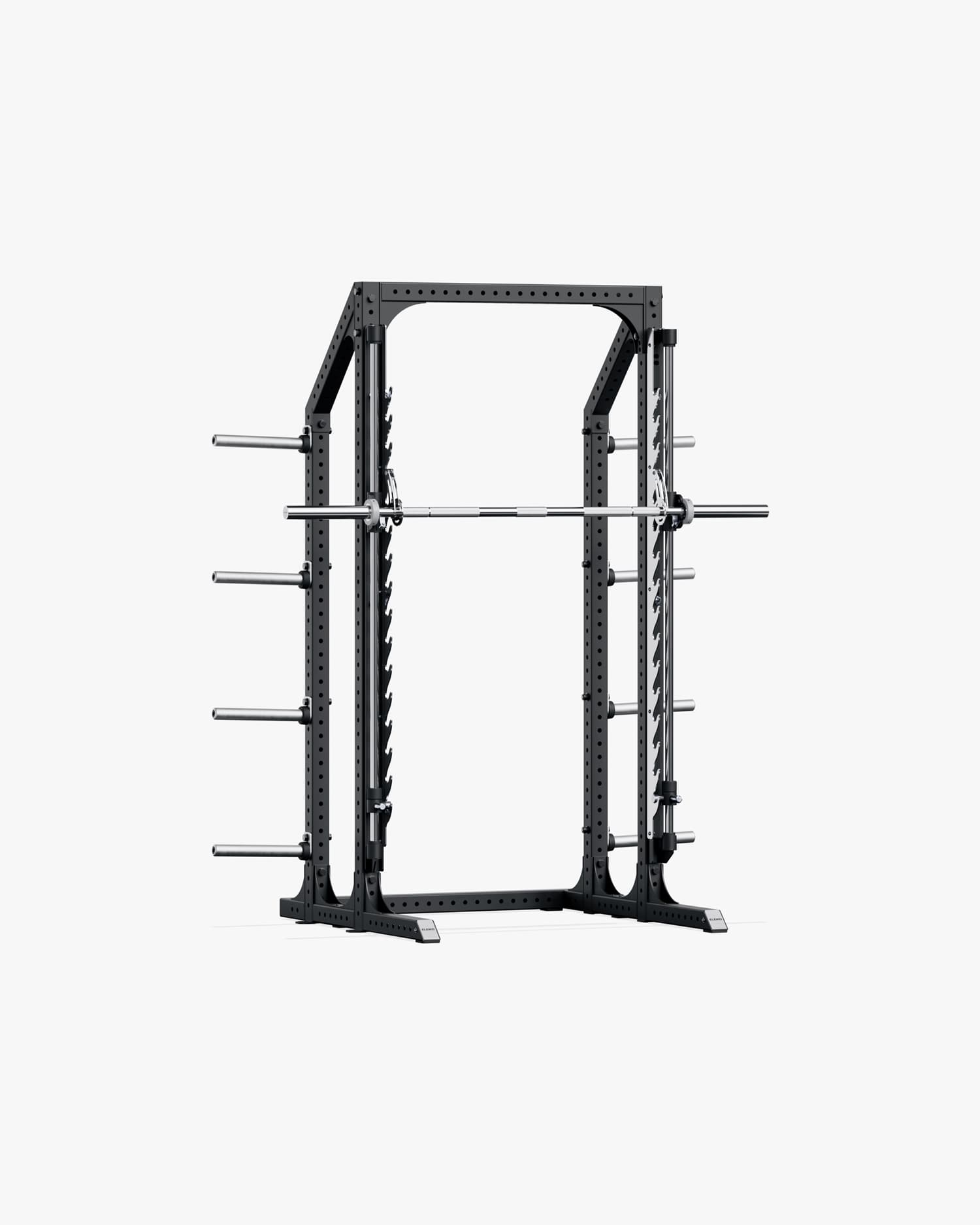 Eleiko Prestera Half Rack w Smith attachment Black