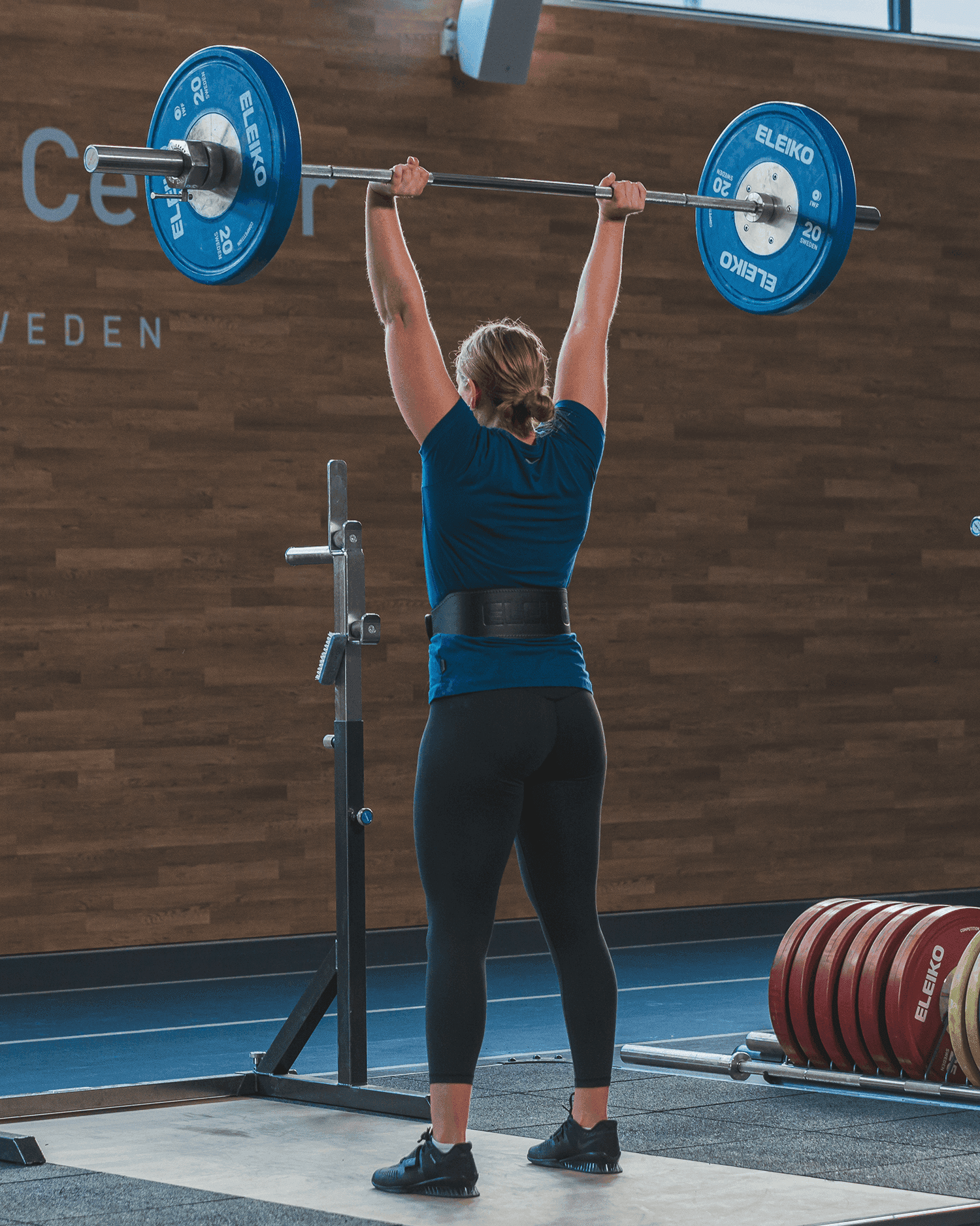 [Eleiko] Weightlifting Leather Belt (Black, S~XL)