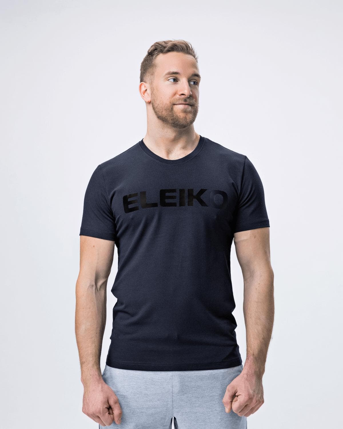 [Eleiko] T-shirt Ink Black(M/W)
