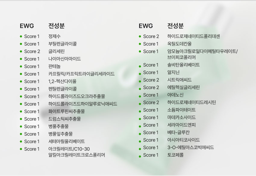 반할라 시카 캄 세럼 인 크림 전성분표