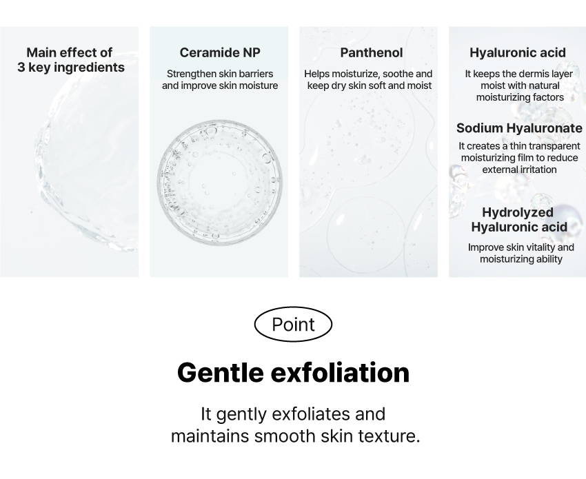 main effect of 3 key ingredients