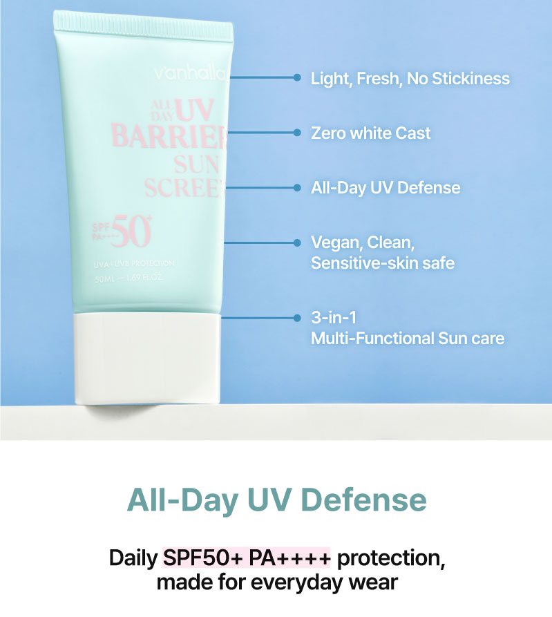 Vanhalla Allday UV Barrier Sunscreen