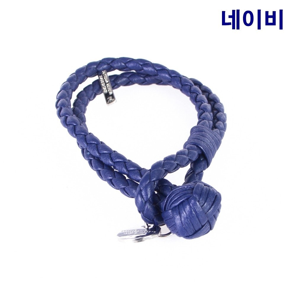 보테가베네타 인트레치아토 나파 더블 가죽 팔찌 5color