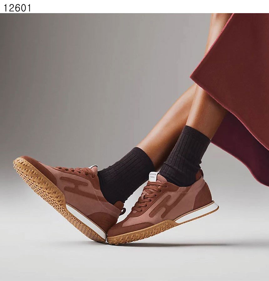 [단순반품ok] 에르메스 Sneakers Jet rose antique rouge sepia