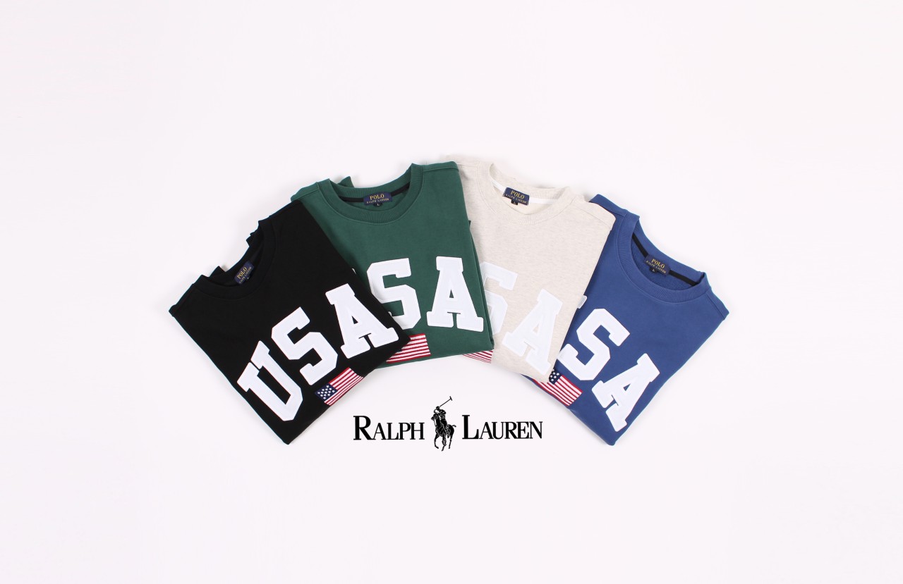 폴로 랄프로렌 USA 맨투맨 4color