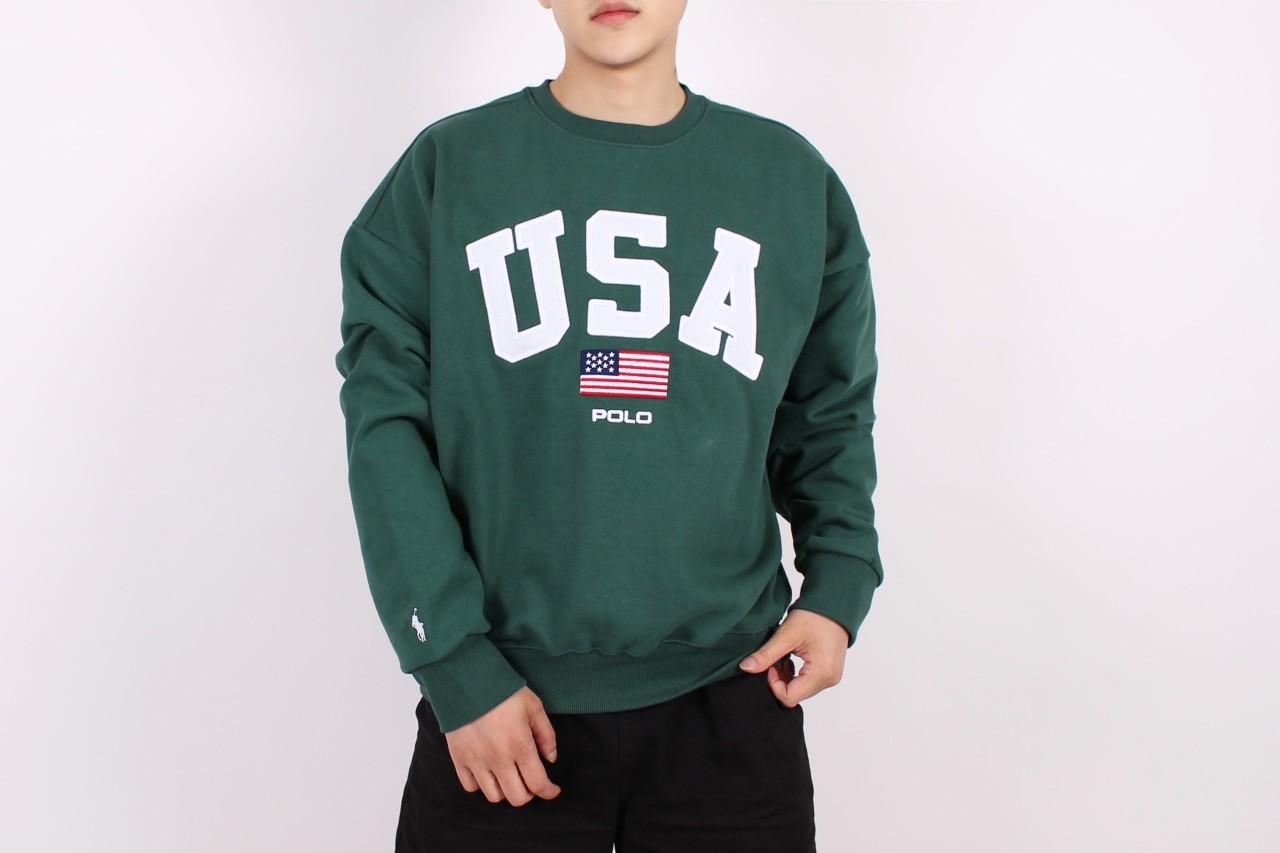 폴로 랄프로렌 USA 맨투맨 4color