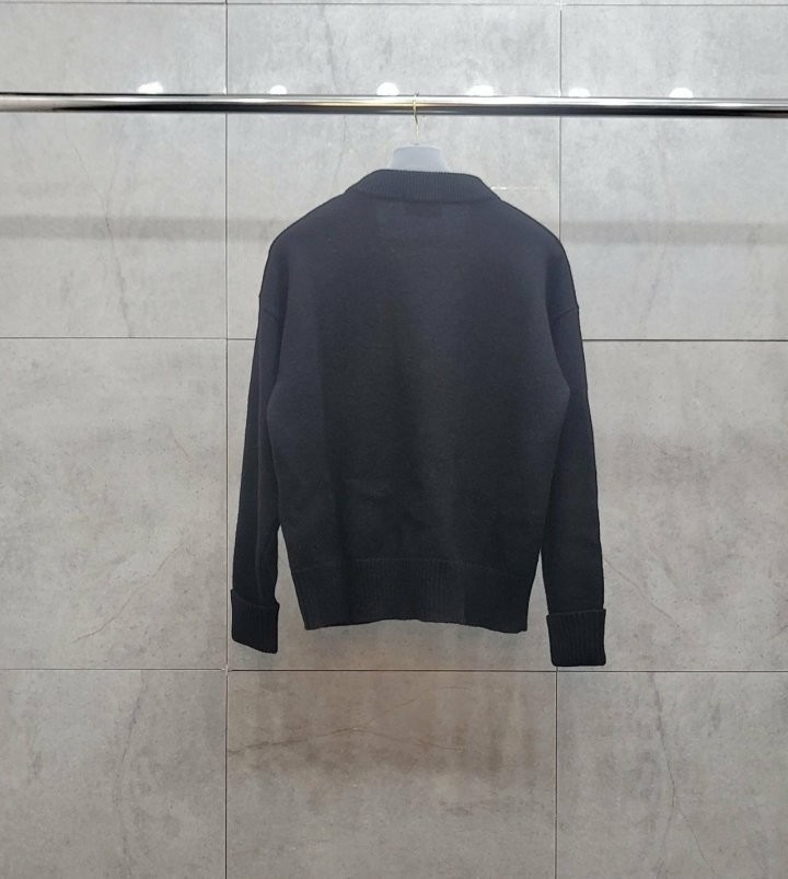 아미 빅하트 로고 울가디건 2color