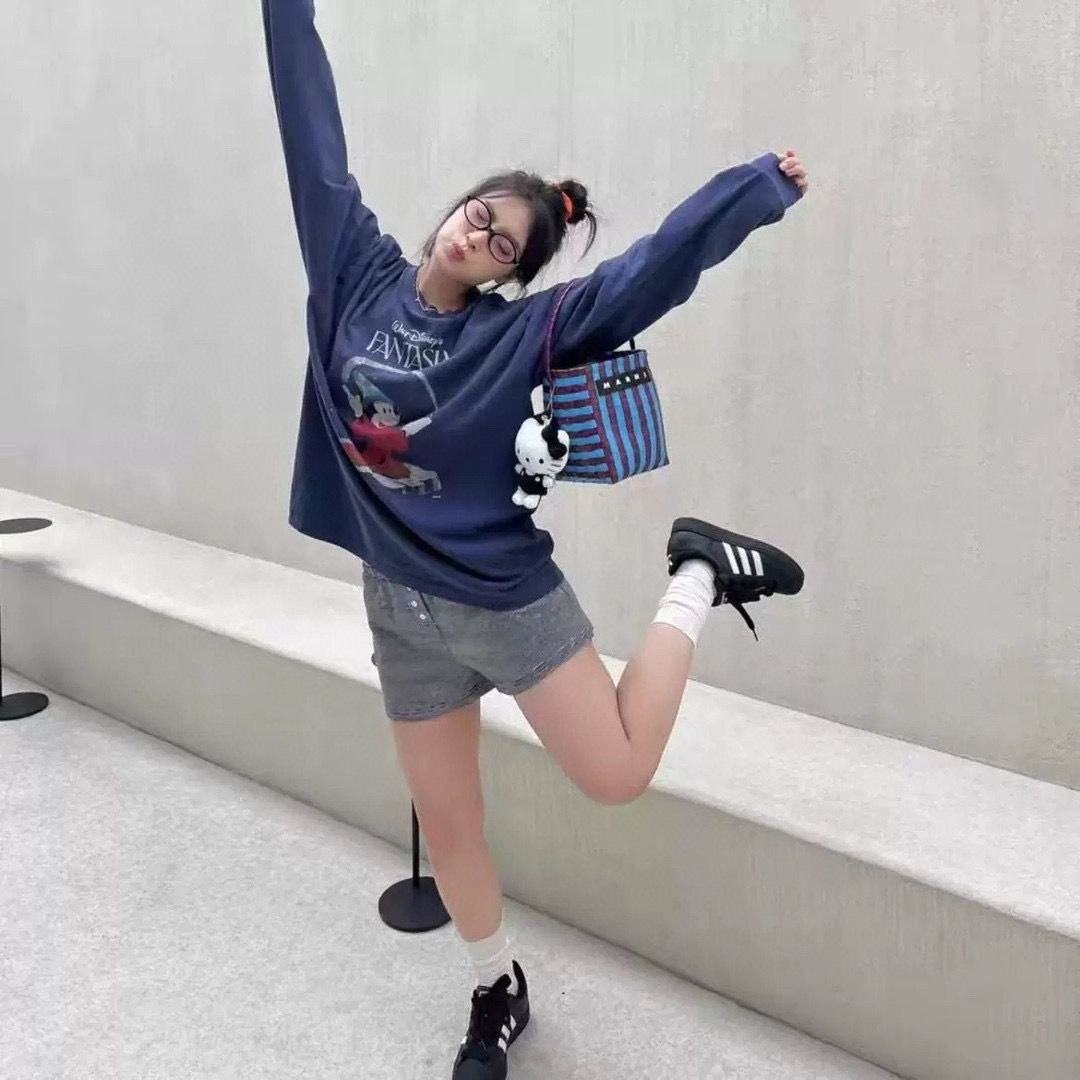 세인트 미카엘 x 디즈니 판타지아 미키마우스 롱슬리브