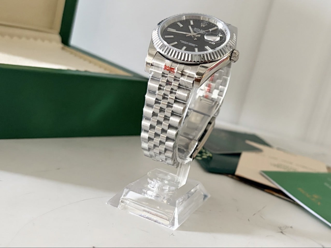 롤렉스 데이트저스트 블랙 41mm