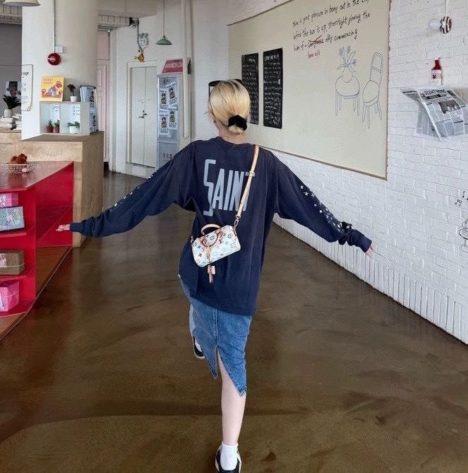 세인트 미카엘 x 디즈니 판타지아 미키마우스 롱슬리브