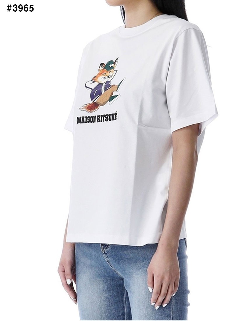 메종키츠네 비브란트 폭스 이지 남여공용 반팔티