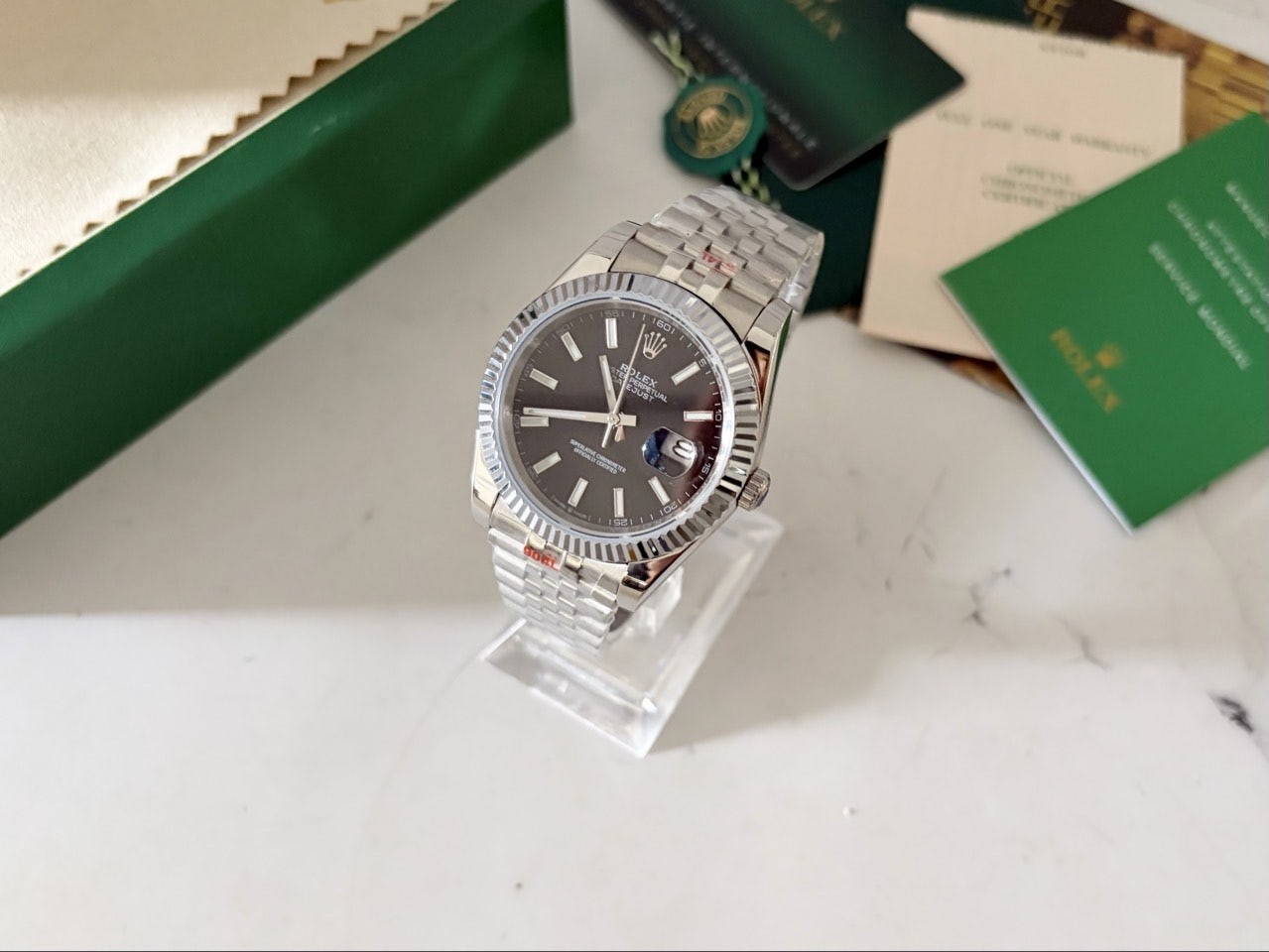 롤렉스 데이트저스트 블랙 41mm