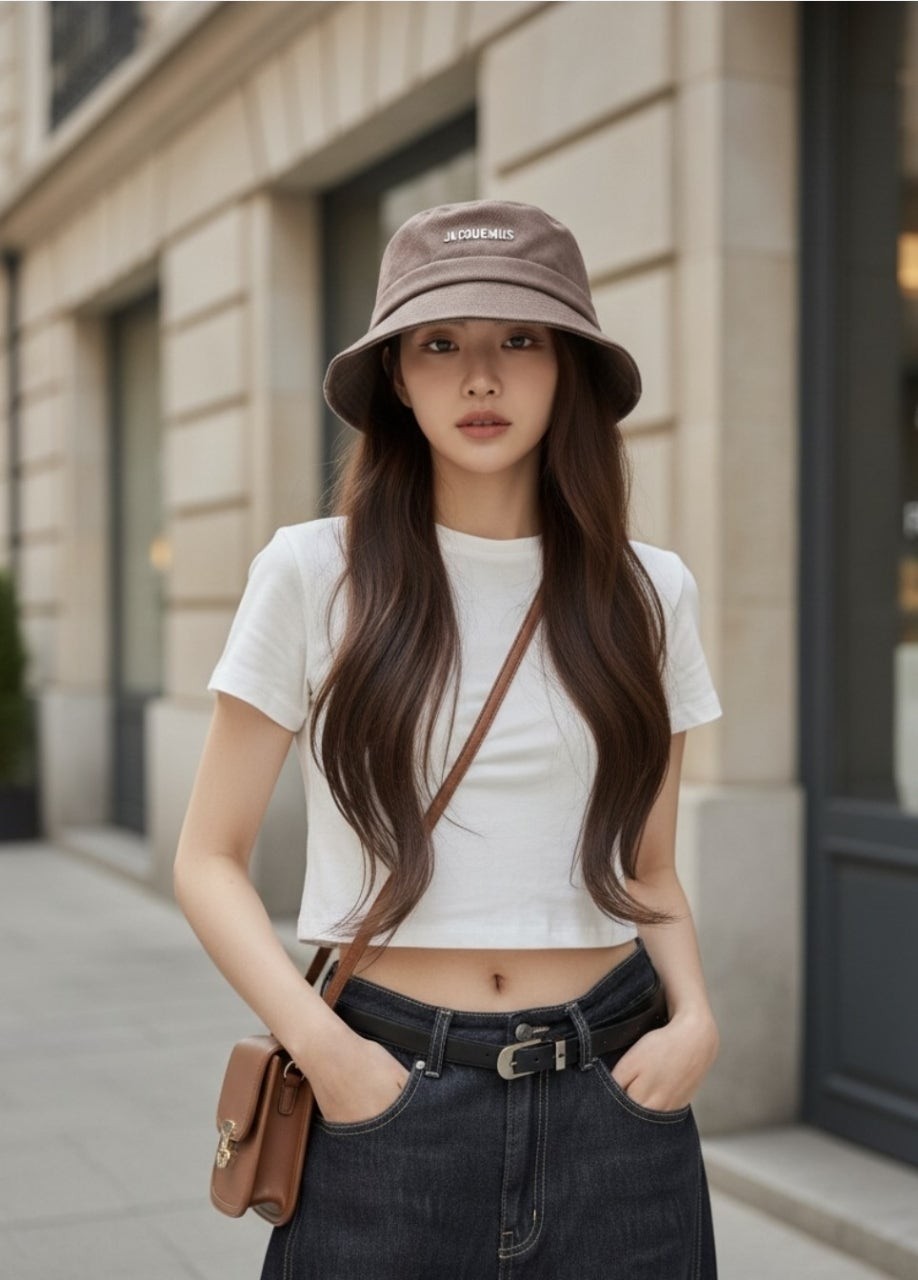 자크뮈스 르 밥 가조 버킷햇 2color