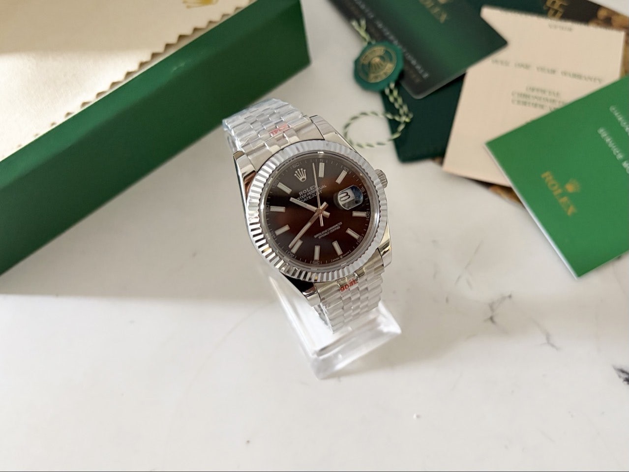 롤렉스 데이트저스트 블랙 41mm