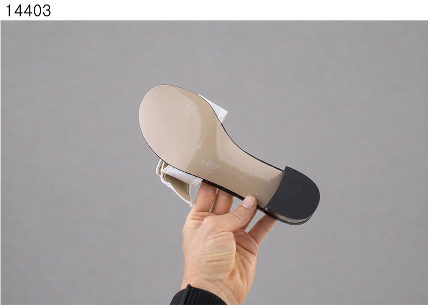 디올 블랙 자수 코튼 자디올 힐 슬라이드