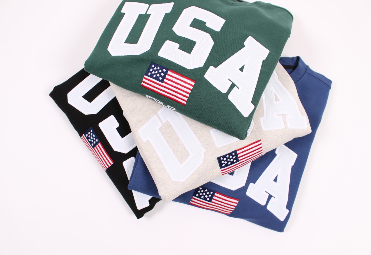 폴로 랄프로렌 USA 맨투맨 4color